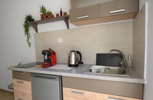 Panormos Apartment | Verano V5 (up to 2 guests) - Cozy apartment 2 minutes (200m) to the beach