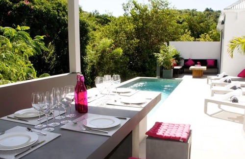 Gustavia Industrial Zone House | Very functional contemporary villa near Gustavia