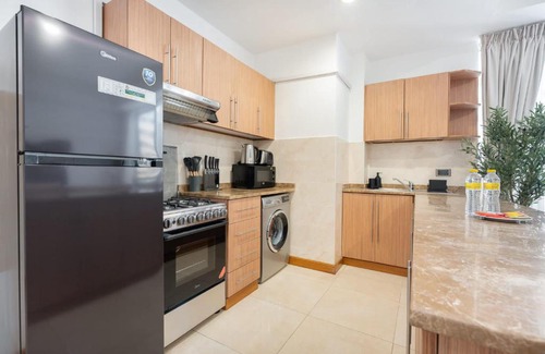 Al Barsha 1 Apartment | Vibrant 1-Bedroom Apartment perfect for 2 in Al Barsha