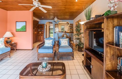 Playa Flamingo Villa | Vibrant multi-level villa with pool & amazing ocean view - steps from the beach