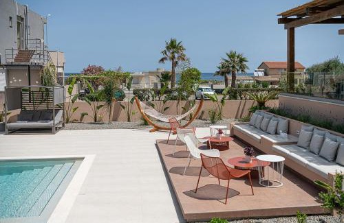 Agia Villa | Villa Agali I "Free" heated pool & 70m to Sea!