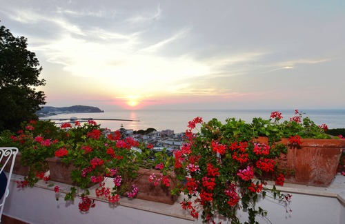 Casamicciola Terme Villa | Villa Aglaia Moorish Luxury with Panoramic Sea Views