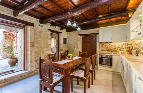 Aggeliana Villa | Villa Ani | Traditional Rustic Villa with Private Pool & BBQ