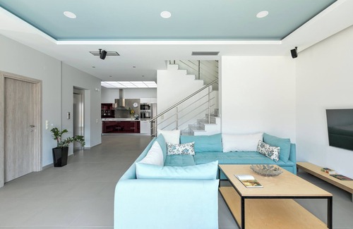 Agios Vasileios Villa | Villa Athina in Bali Crete Greece with private pool and elevator (3-level)