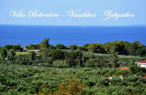 Ano Vasilikos Apartment | Villa Belvedere - Panoramic Sea View apts