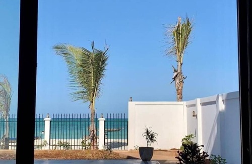 Pwani Mchangani Villa | Villa Blue FishnIt's is Beach Front Villa with Swimming Pool suitable for famil
