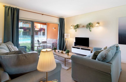 Luz de Tavira Villa | Villa "Blue Sea House" with Shared Pool, 2 Private Terraces & Wi-Fi