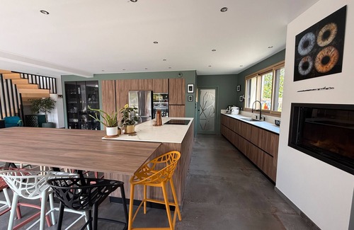 Saint-Cast-le-Guildo Villa | Villa 'Breizh'ome' with Private Pool, Private Terrace and Wi-Fi