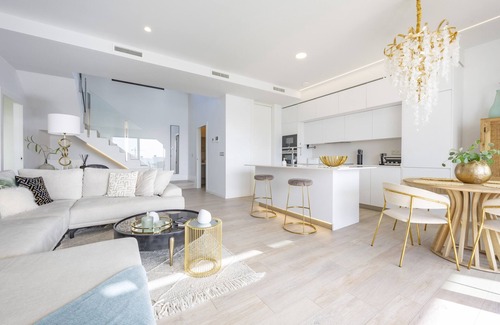 Finestrat Villa | Villa 'Campana Garden 52' with Mountain View, Wi-Fi and Air Conditioning