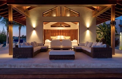 Leeward Settlement House | Villa - Canal Front - Large Sun Deck- Outdoor Lounge/Covered Veranda