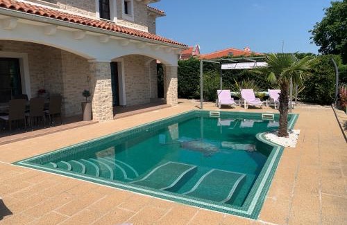 Krk Villa | Villa Cecilia - 4 bedrooms, 4 bathrooms, heated inside pool, gym