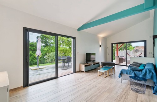 Arcangues House | Villa d'Arcangues neo-basque, 4* spa, air conditioning, pétanque, 10 minutes from Biarritz
