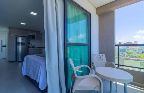 Porto de Galinhas Apartment | Villa Del Mar #203- Flat com varanda por Carpediem