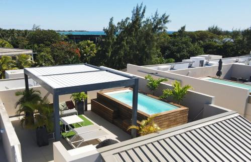 Pereybere Villa | Villa Eden-2 bedrooms with Private Rooftop Terrace & Pool, access to private beachclub, Ki Residences, Pereybère - Managed by KSN