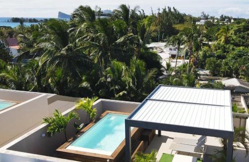 Pereybere Villa | Villa Eden-2 bedrooms with Private Rooftop Terrace & Pool, access to private beachclub, Ki Residences, Pereybère - Managed by KSN