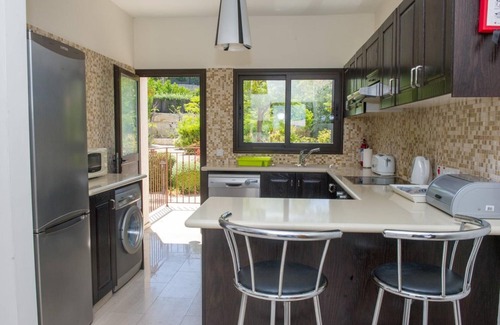 Latsi Villa | Villa Fortuna Large Private Pool Walk to Beach Sea Views A C Wifi Car Not Required - 2630