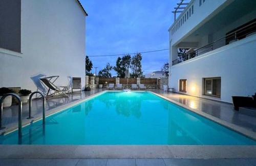 Panormos Villa | Villa Gagra - Villa with Private Pool, Air Con and Heating