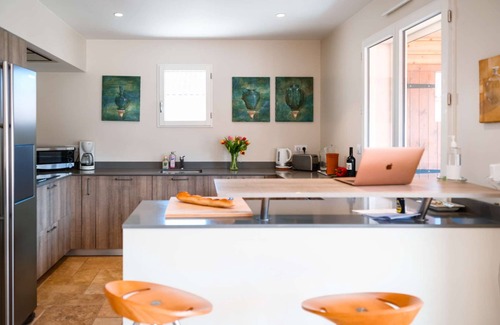 Castelnau-de-Montmiral Villa | Villa Grésigne - Air conditioning & Swim Spa in a Domain with view on the Forest - VIII