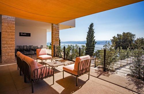 Celina Villa | Villa Gust, sea view, pool, jacuzzi, sauna, cinema