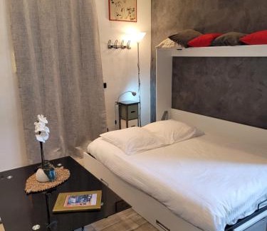 Cannes City Centre Apartment | Villa Gustave, studio confort avec balcon Centre Cannes