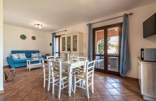 Villasimius Villa | Villa Isabel with Wi-Fi, Air Conditioning, Terrace and Garden