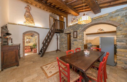 Monteverdi Marittimo Villa | Villa 'Le Querciolaie - Adamo Ed Eva' with Mountain View and Shared Pool