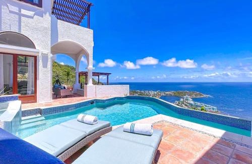 Oyster Pond House | Villa Leones Breathtaking Views and Authentic Charm