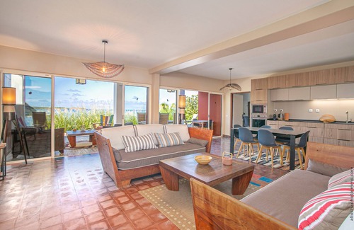 Le Francois Villa | Villa Les Agaves, waterfront on the lagoon