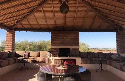 Tameslouht Villa | Villa Malika overlooking the Atlas Mountains