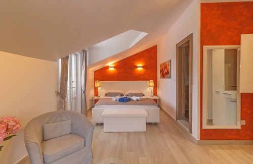 Kobas House | Villa Mirosa - Superior Triple Room, Balcony and Sea View