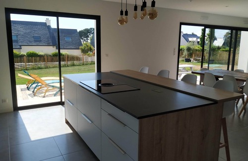 Trevignon Villa | Villa Neuve Avec Piscine Intérieure à 600m des Plages !