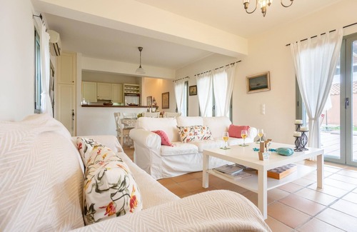 Mousata Villa | Villa Nora Large Private Pool Walk to Beach Sea Views A C Wifi Car Not Required - 1020