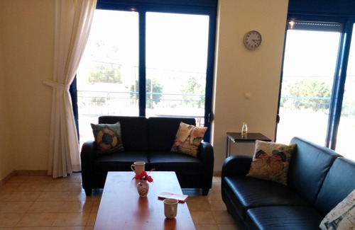 Tavronitis Villa | Villa Olympia with private pool and sea view