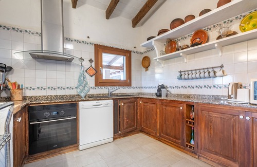 Santa Maria del Cami Villa | Villa 'Petit Torrentfals' with Mountain View, Private Pool and Wi-Fi