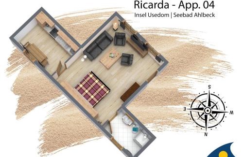 Ahlbeck Villa | Villa Ricarda Whg 04