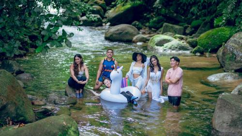 Larut Villa | Villa Sapphire by Blue Robin - Private Taiping Villa 20pax River & Waterfall