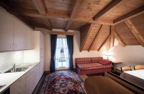 Ortisei Apartment | "Villa Stella Apartment N 62" with Mountain View, Wi-Fi, Balcony and Garden
