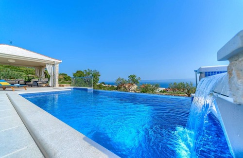 Bol Villa | Villa Sun Garden - family friendly near city center and stunning beaches with two pools