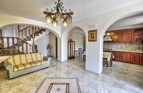 Tramonti Villa | Villa Vinile: A welcoming two-story villa surrounded by the greenery, with Free WI-FI.