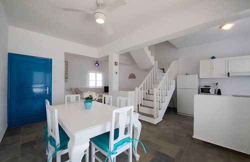Massouri Villa | Villa 'White Pearl Kalymnos - 2bdr' with Sea View, Wi-Fi and Air Conditioning