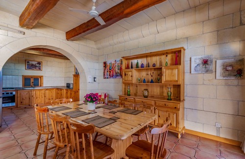 Xaghra Villa | Villa with pool sea & valley views