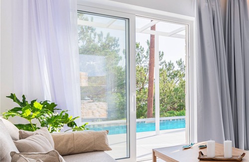 Achlia House | villa with private pool with sea & mountain views