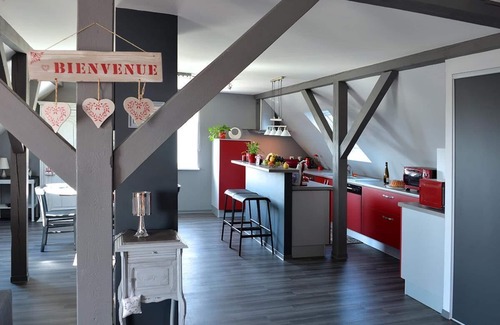 Eguisheim Apartment | Vineyard flower * Eguisheim quiet, 3 min walk from the center