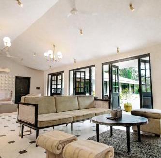 Siolim Villa | Viraam Estate by RÊVE - Infinity heated pool with caretake and cook