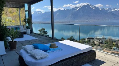 Territet Apartment | Vue époustouflante à Montreux