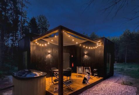 gmina Skrwilno Ski Chalet | w lesie