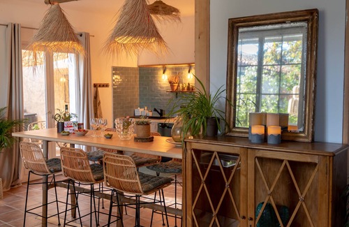 Saint-Hippolyte House | Warm and friendly home, winter and summer alike. Beautiful private exterior