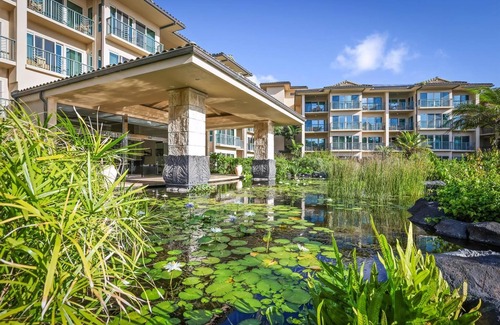 Wailua Apartment | Waipouli Beach Resort Partial Ocean 1 BD 2 BA