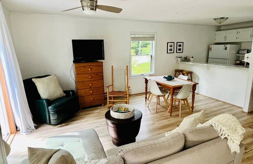 Beech Mountain Apartment | Walk to Biking Trails! Pet Friendly! Hike & Wine!