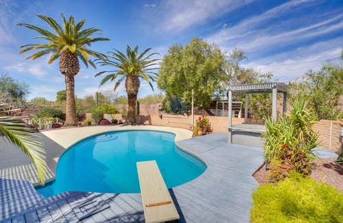 Casas Adobes West Apartment | Walkable Studio with Patio in Tucson!